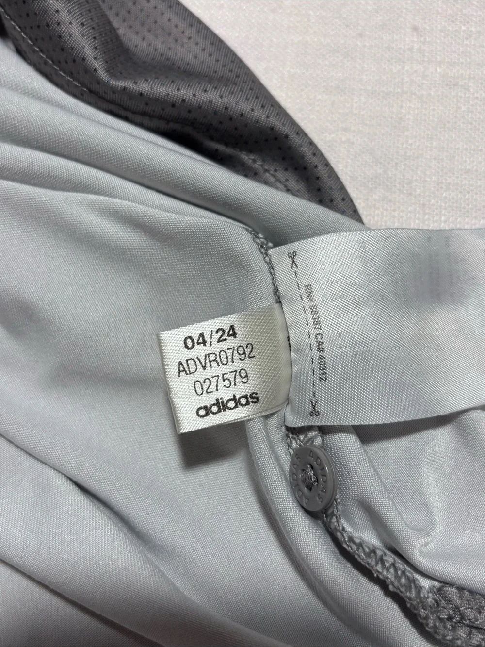 Men’s Adidas Ultimate UPF 50 Golf Polo Shirt | Gray | Size Small | ADVR0792